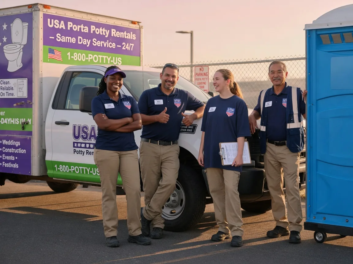 Porta Potty Rental company in Clinton, LA